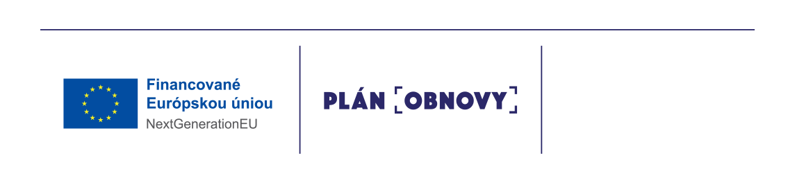 Financované Európskou úniou – NextGenerationEU – Plán obnovy